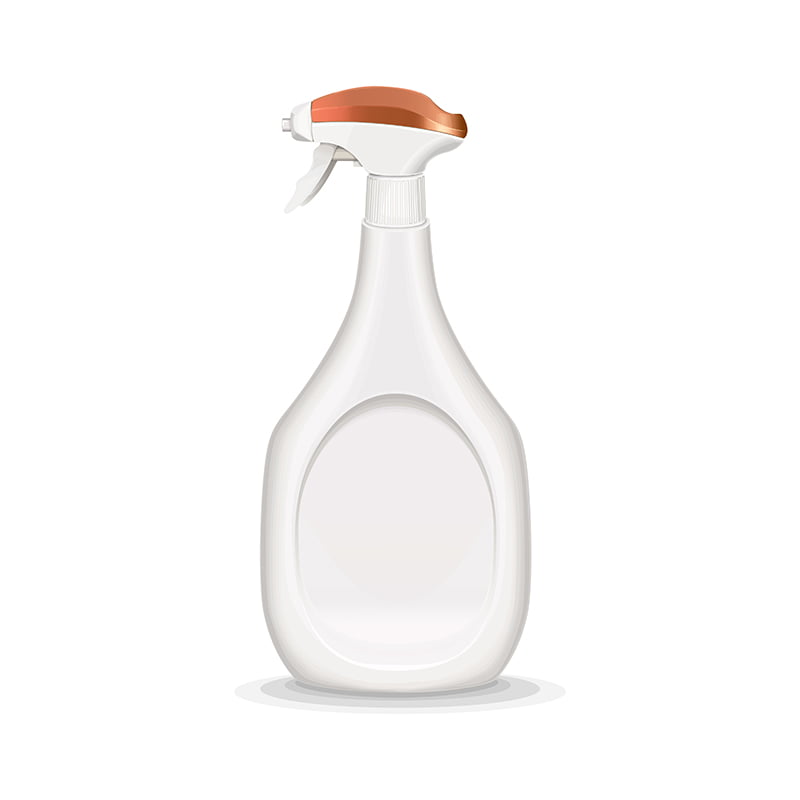 Spray bottle realistic vector illustration
